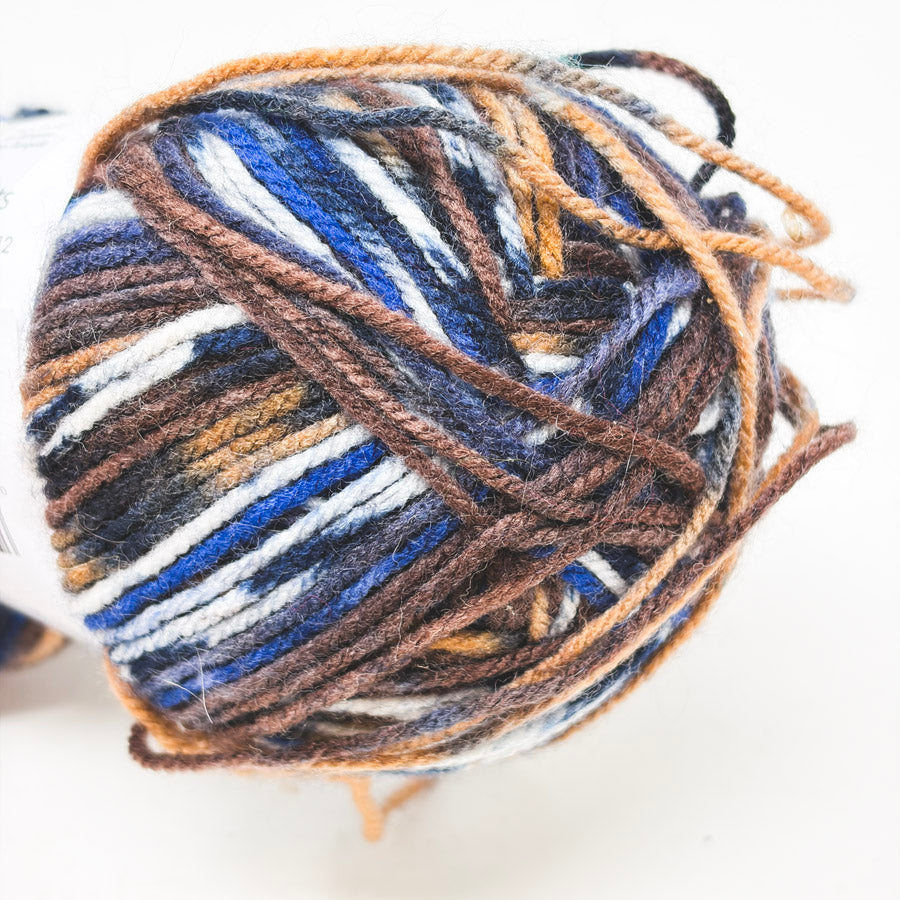 Sassy Stripes Acrylic Yarn by Moda-Dea