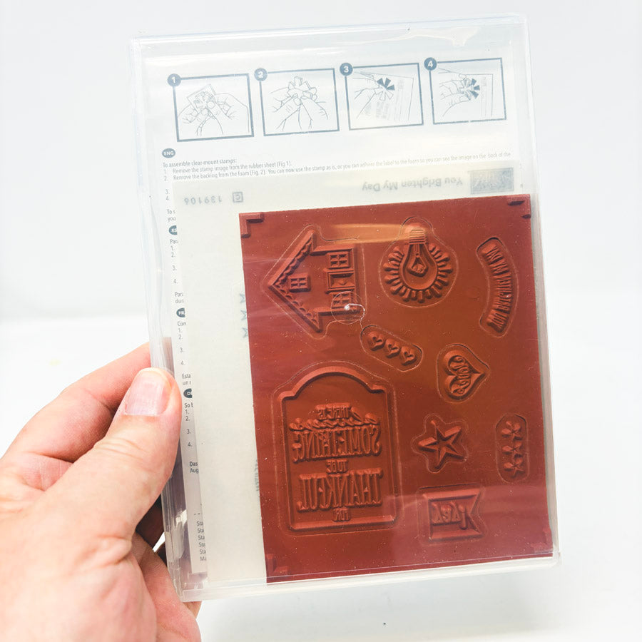 2015 Stampin’ Up Clear Mount Stamp Sets