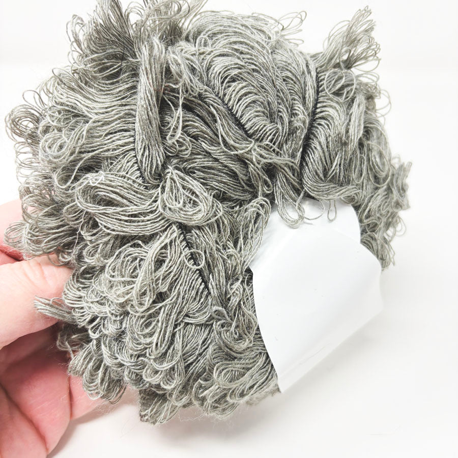 Gray Fringe Yarn - Unmarked