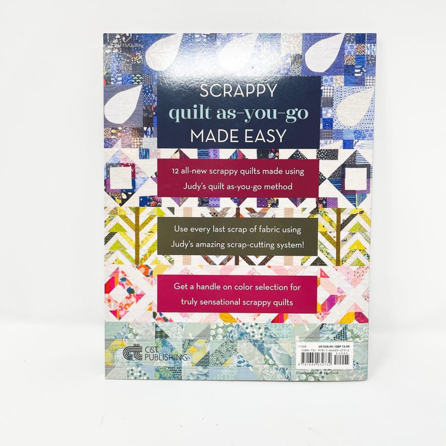 Quilt As-You-Go for Scrap Lovers Book by Judy Gauthier