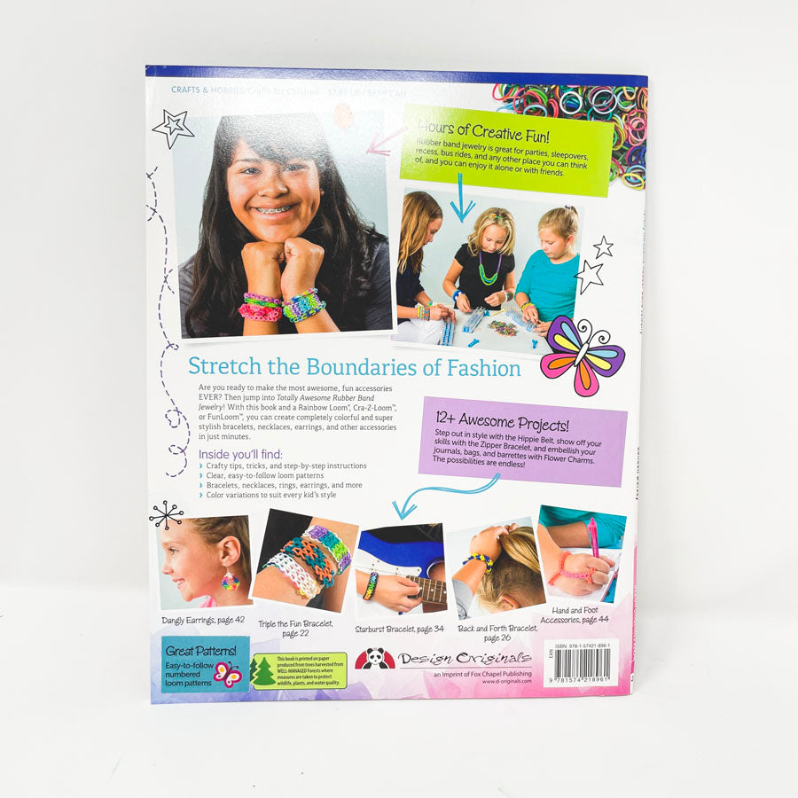 Totally Awesome Rubber Band Jewelry Book