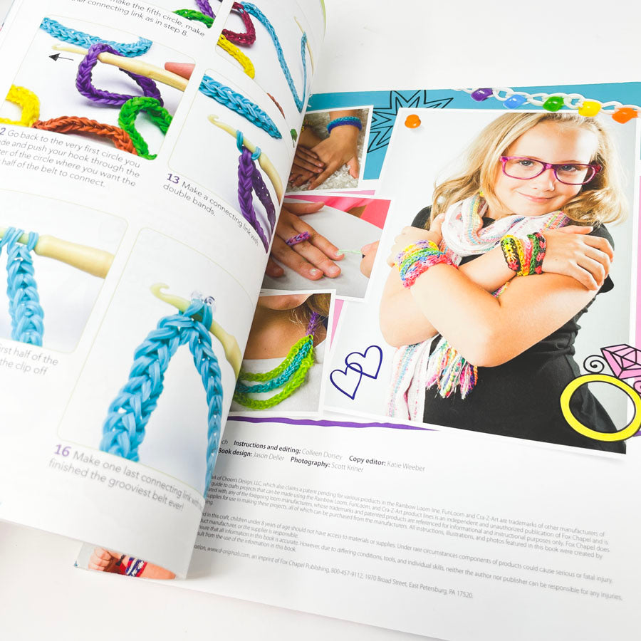 Totally Awesome Rubber Band Jewelry Book