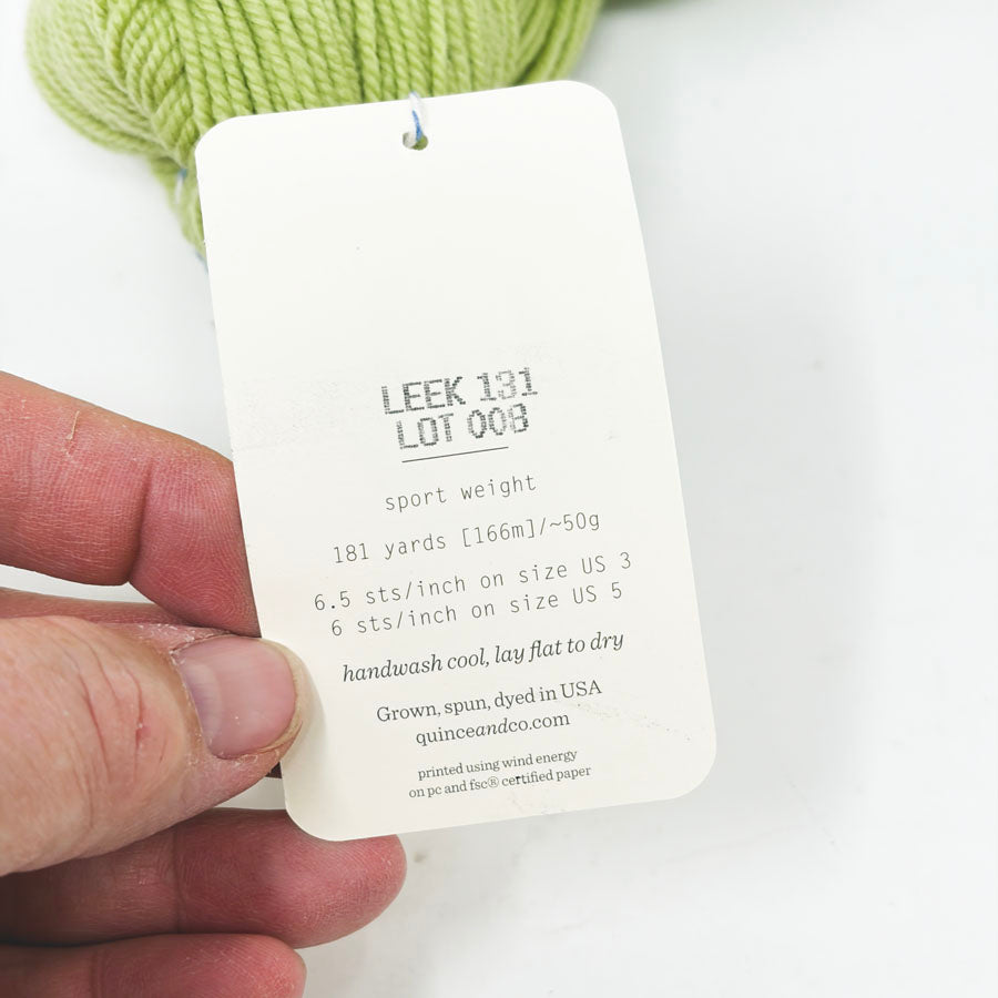 Quince Chickadee Yarn