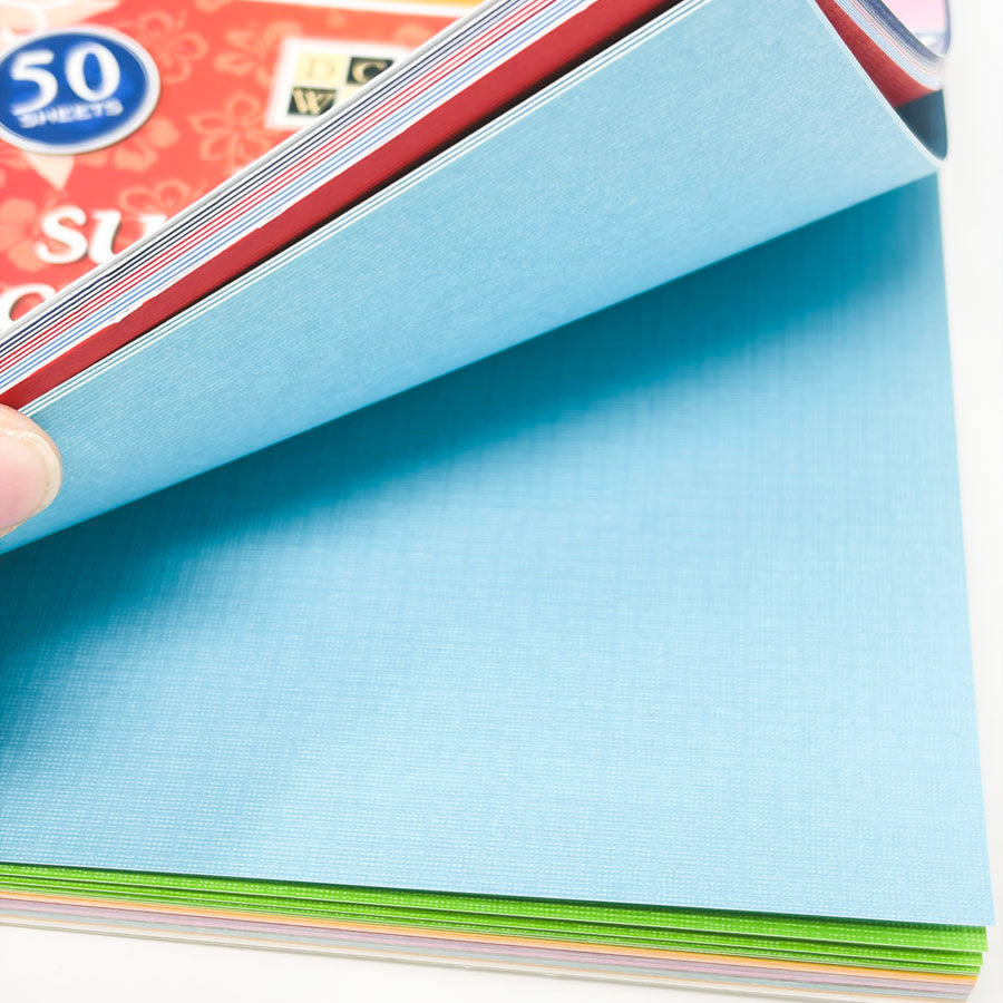 8" x 8" DCWV Summer Textured Cardstock Paper Pad