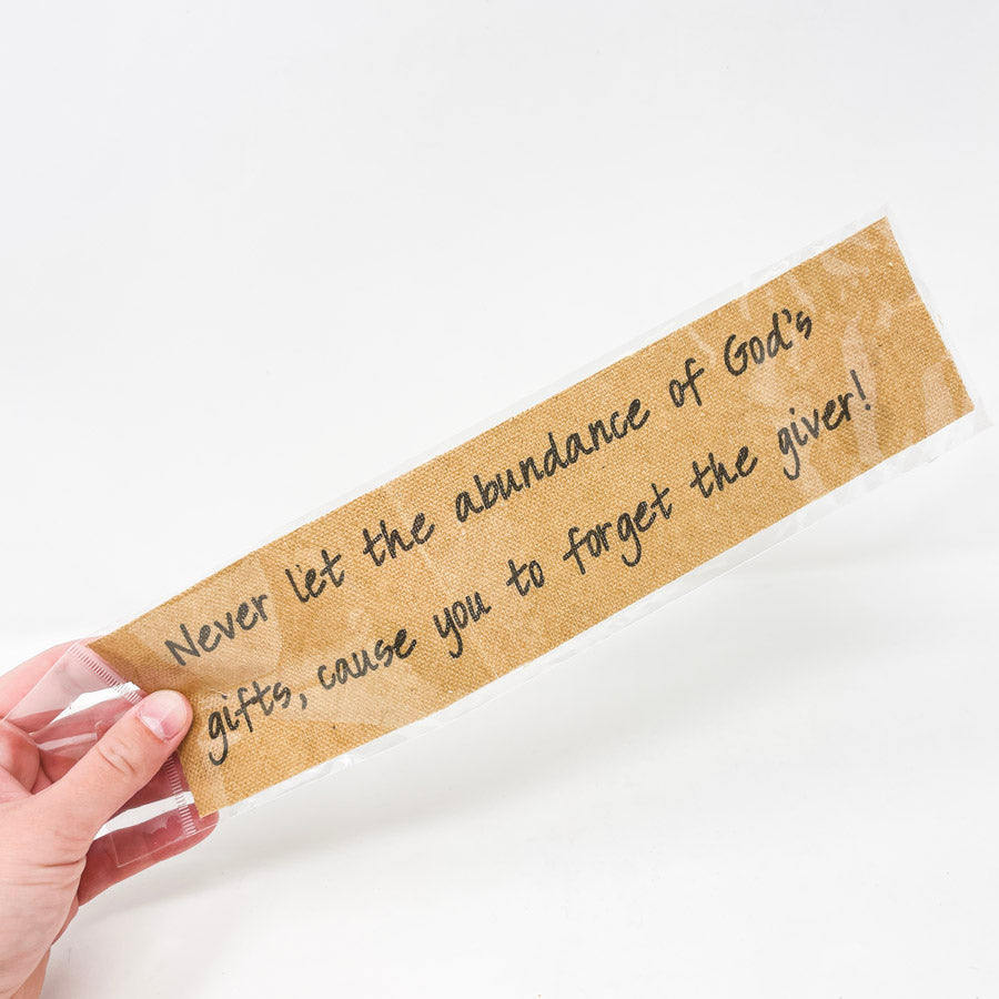 Burlap Embellishment