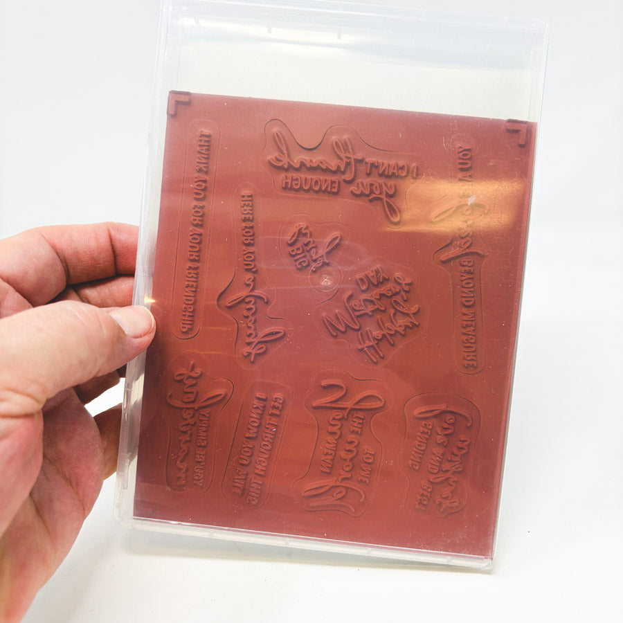 2020-2024 Stampin’ Up Cling Stamp Sets