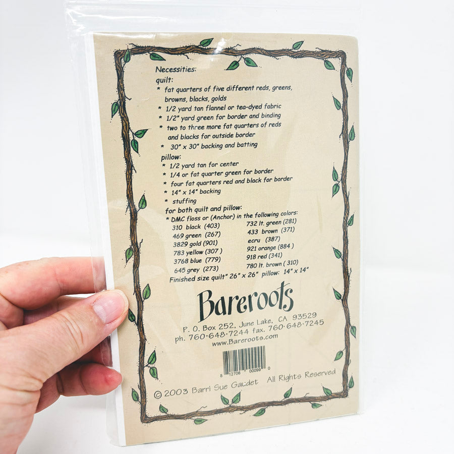 #99 Camping Quilt and Pillow Pattern by Bareroots