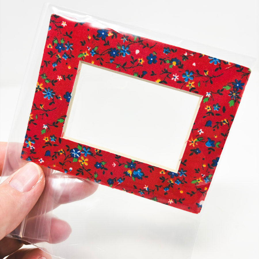 Mini Fabric Covered Mats for Needlework