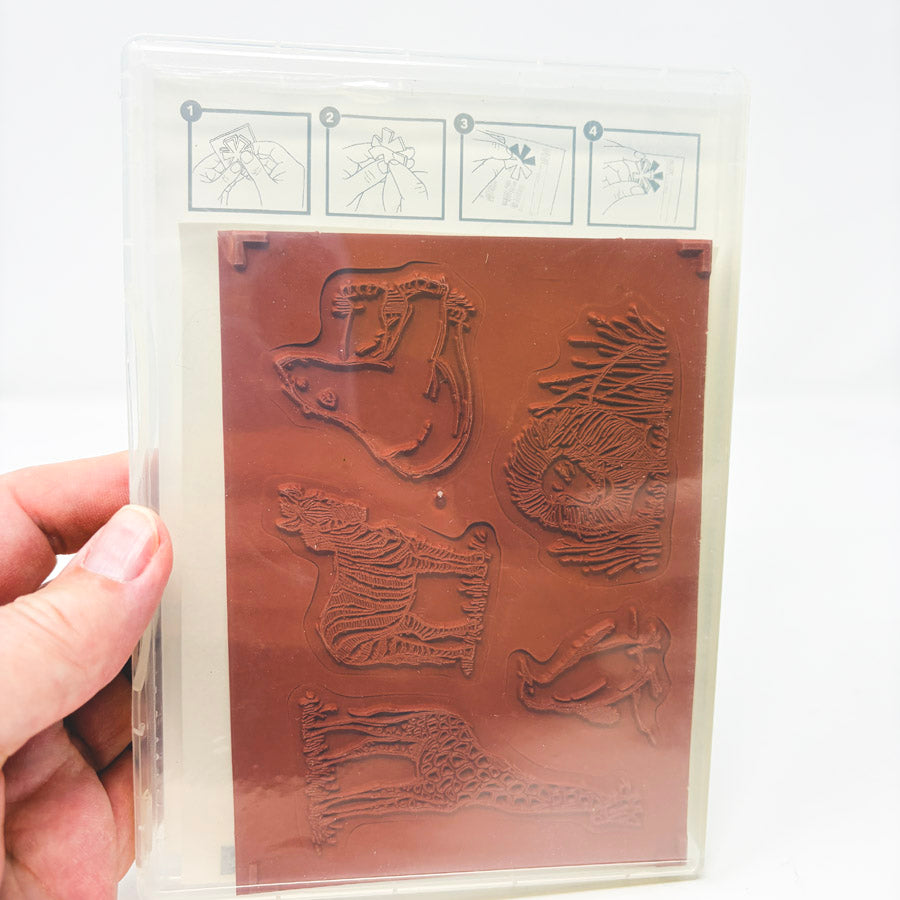 Assorted Stampin’ Up Clear Mount Stamp Sets