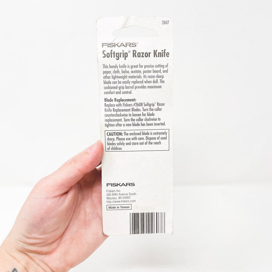 Fiskars Photo Memories Softgrip Razor Knife