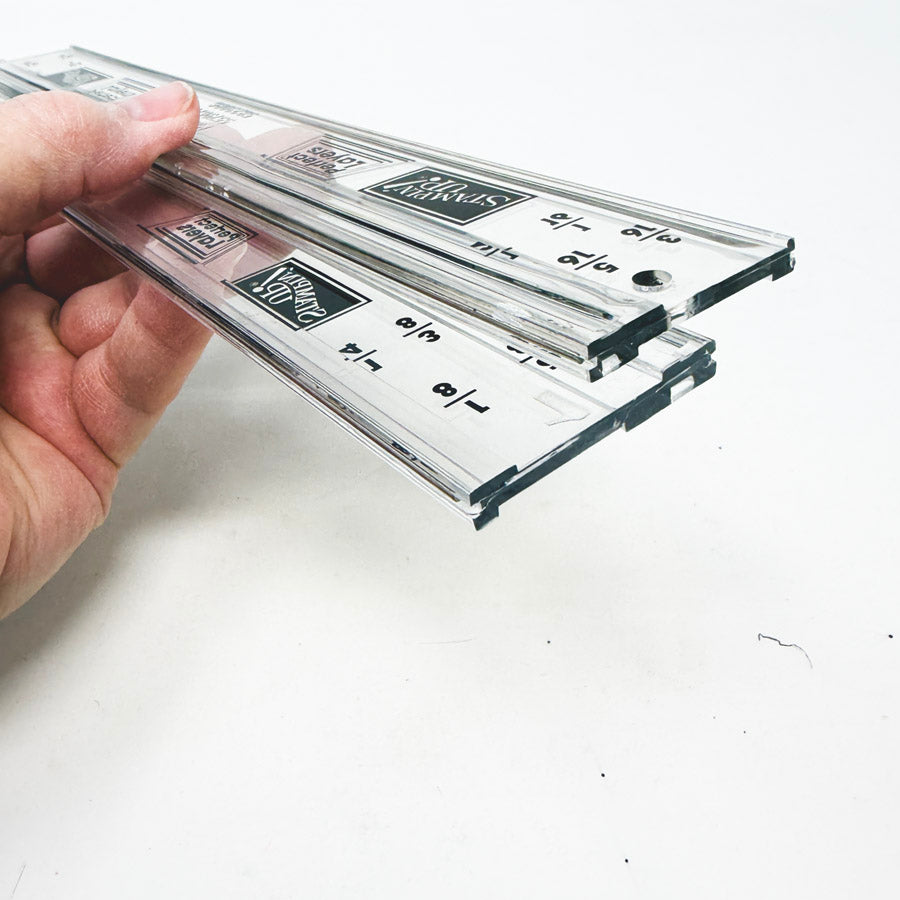 Stampin' Up Perfect Layers Ruler Set