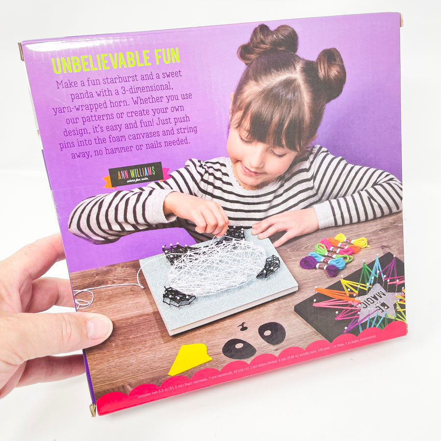 Craft Tastic Panda String Art Kit