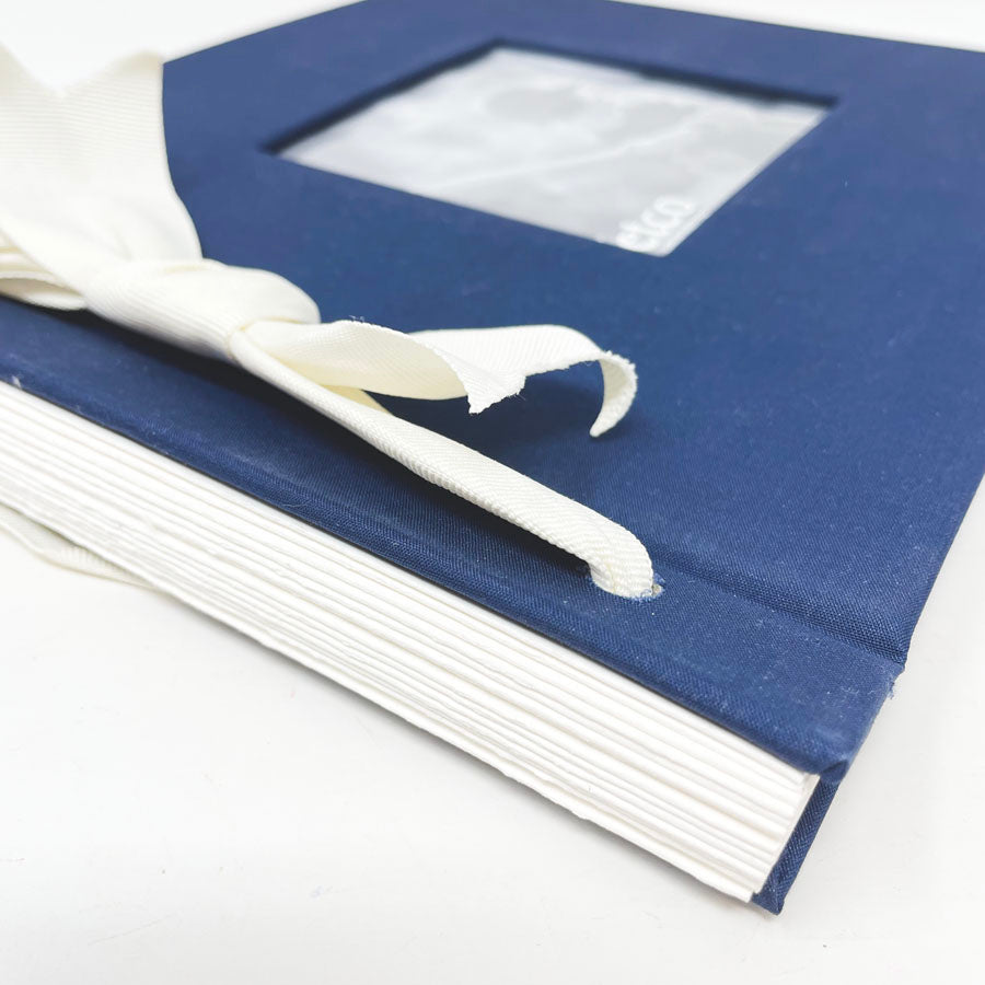 Fetco Small Blue Fabric Scrapbook