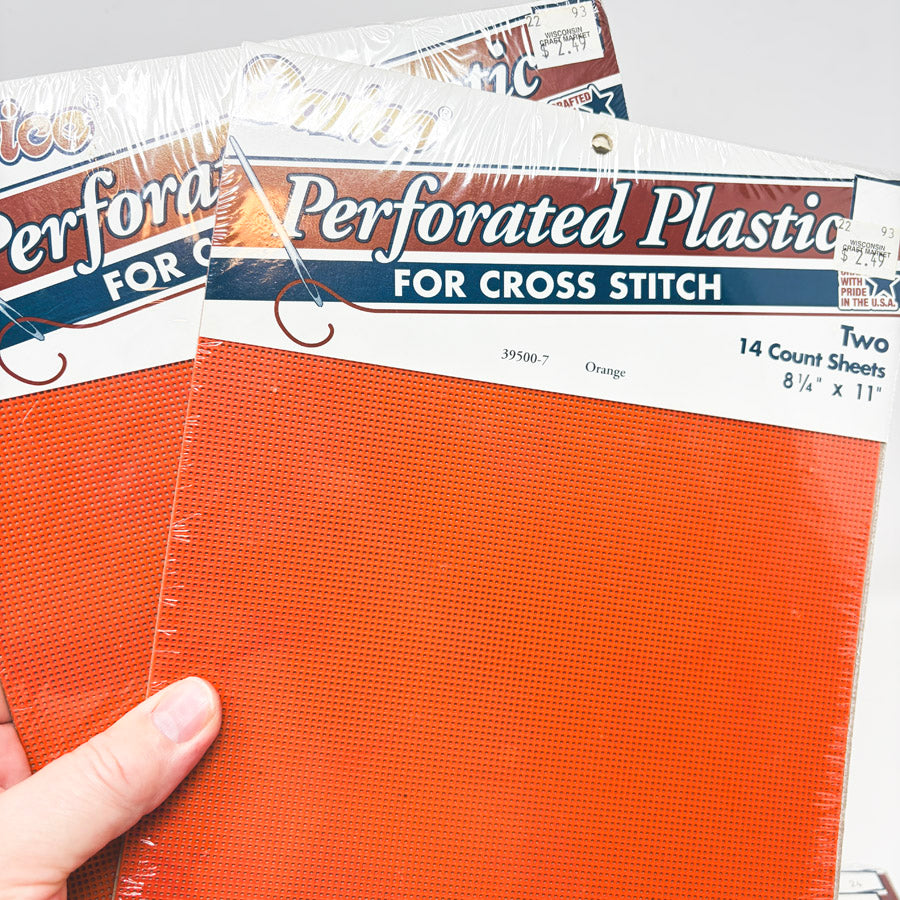 Darice Perforated Plastic For Cross Stitch