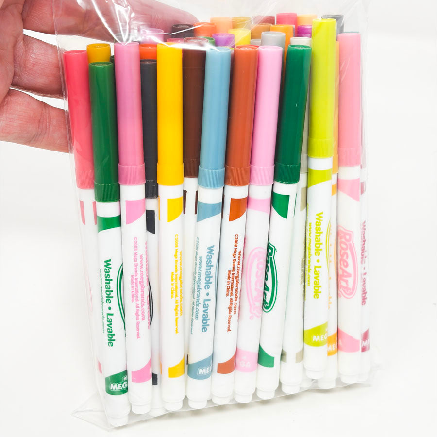 55 Rose Art Markers