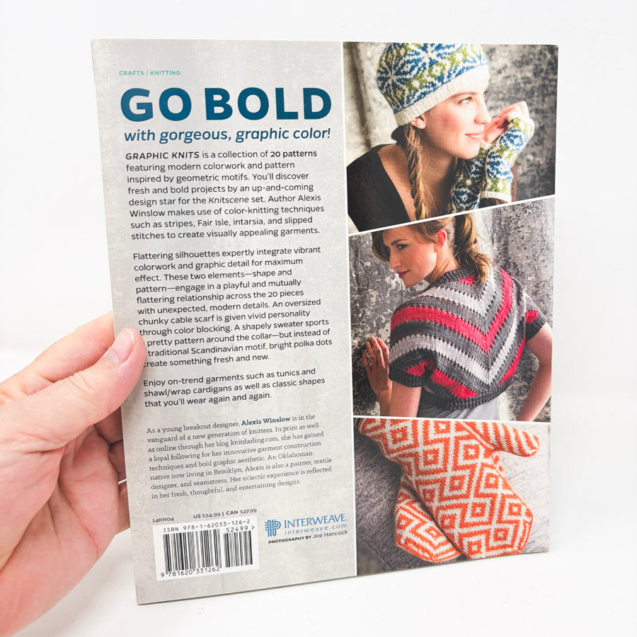 Graphic Knits Book by Alexis Winslow