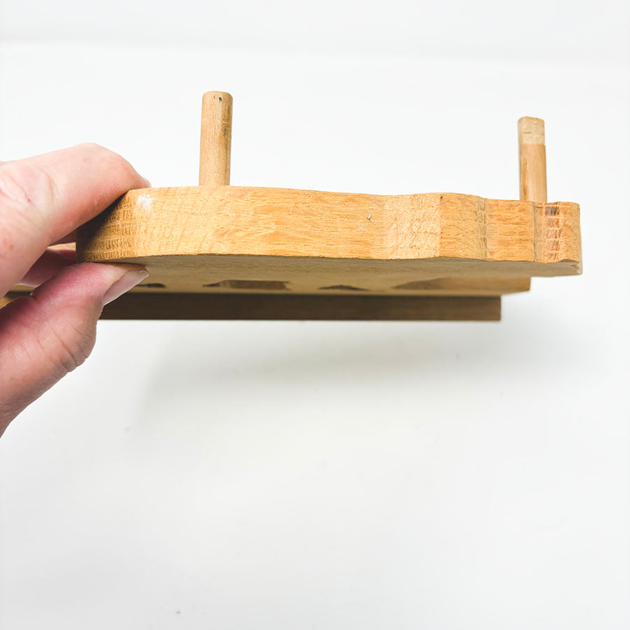 Bear Key Hanger Decor- Unfinished Wood