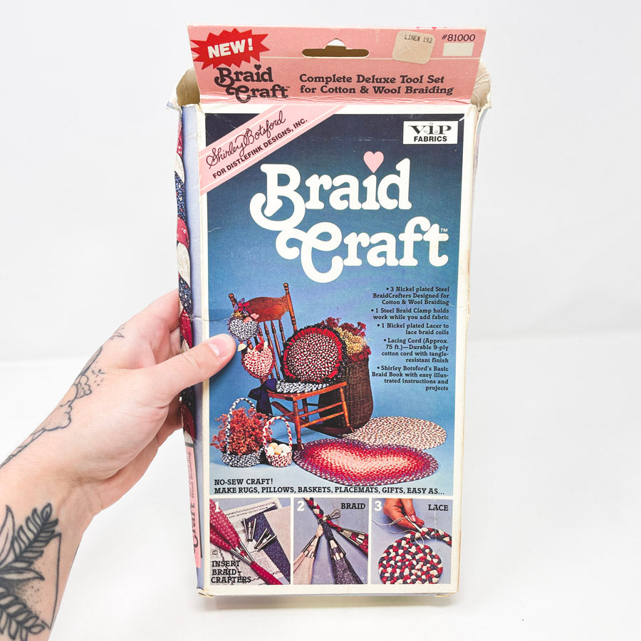 Vintage VIP Fabrics Braid Craft Deluxe Tool Kit