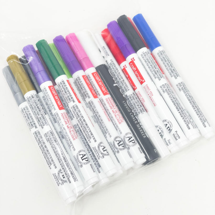 Craft-smart Paint Pen Markers - Set of 22