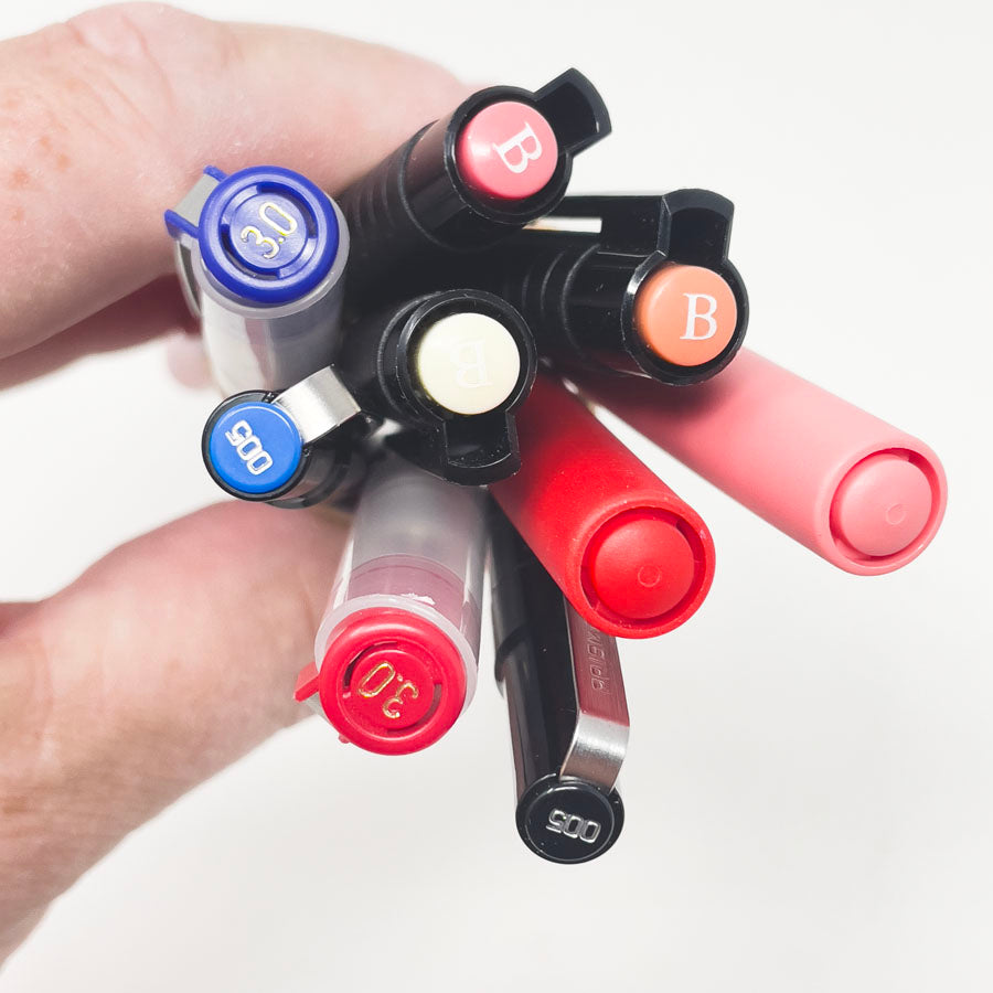 Galaxy, Faber-Catell, Prismacolor Marker Budle - Set of 9