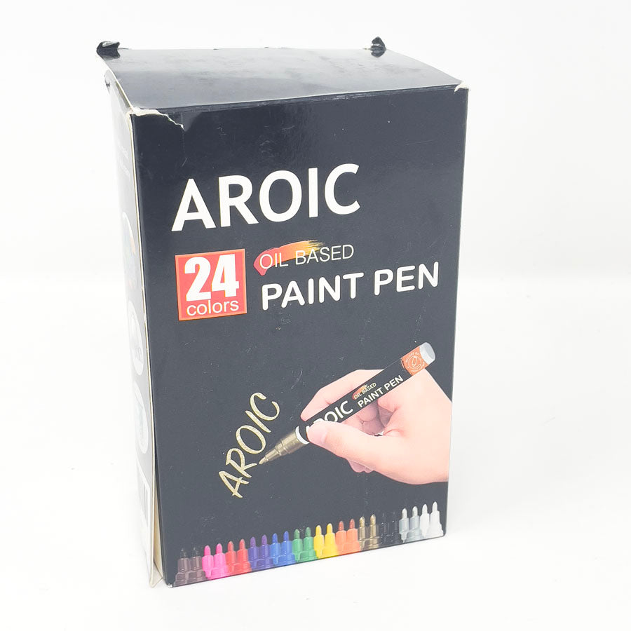 Aroic Oil Based Paint Pen - Set of 24