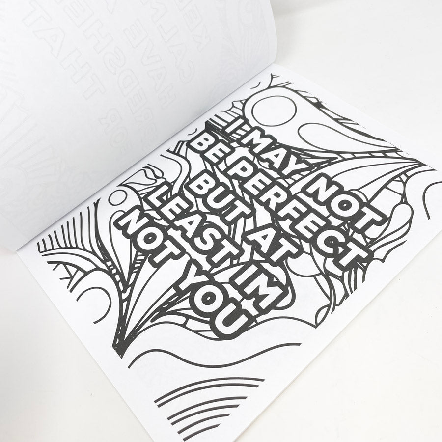 Things I Want to Say at Work but Can't Adult's Coloring Book