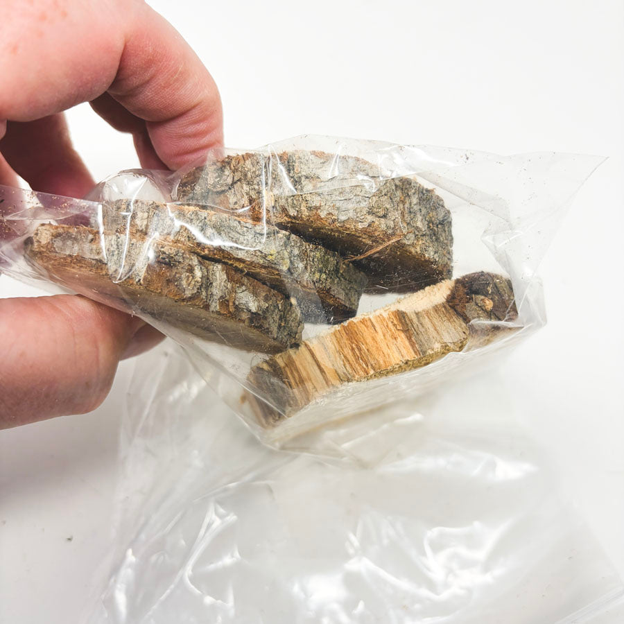 Sliced Wooden Circles- 4 ct.