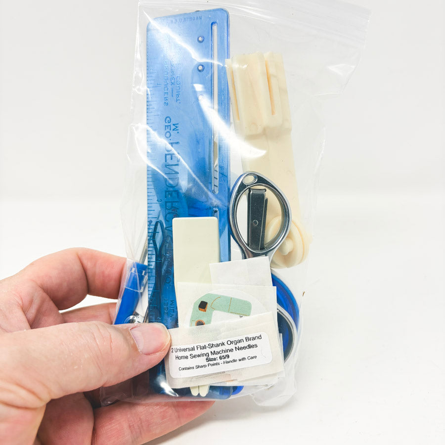Milky Blues Sewing Tool Kit
