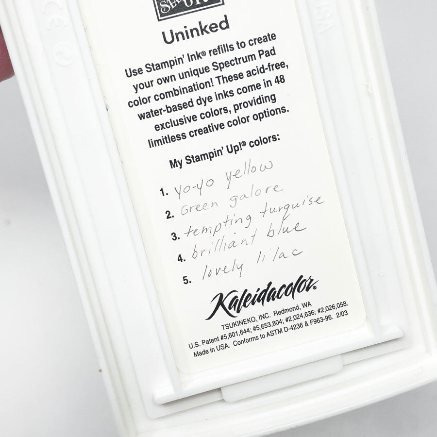 Stampin' Up Spectrum Kaleidacolor Ink Pad