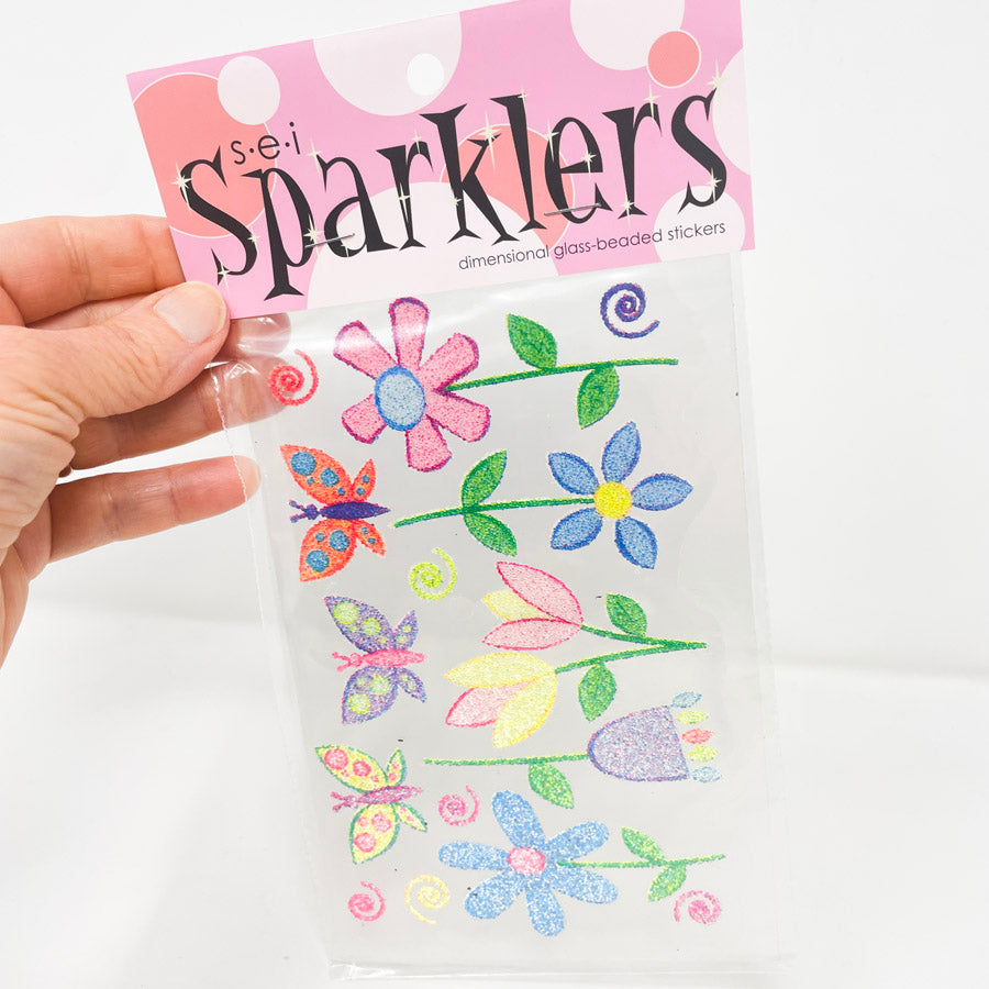 sei Sparklers – Dimensional Glass-Beaded Stickers