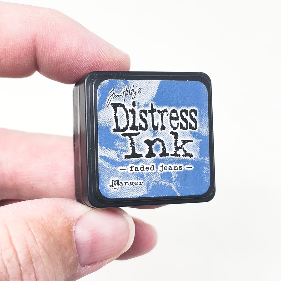 Mini Tim Holtz Distress Ink Pad - Faded Jeans