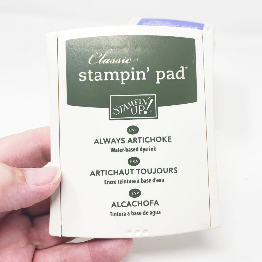 Stampin' Up Stamp Pads (2005-2017) - Purple & Green