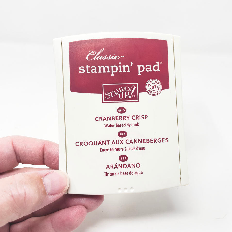 Stampin' Up Stamp Pads (2005-2017) - Red & Pink