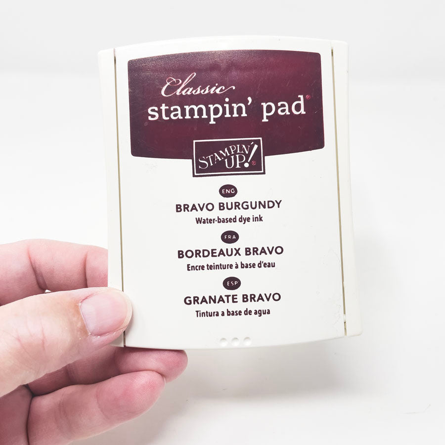Stampin' Up Stamp Pads (2005-2017) - Red & Pink