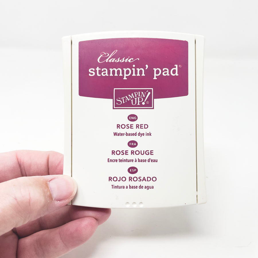 Stampin' Up Stamp Pads (2005-2017) - Red & Pink