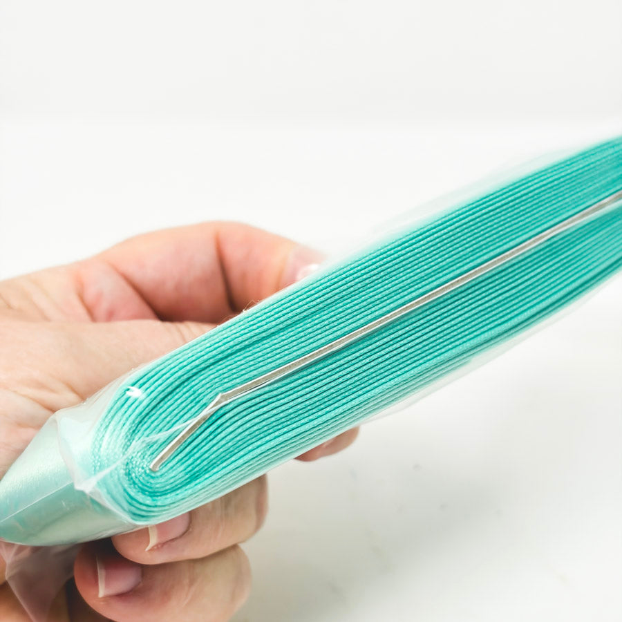 Aqua Blanket Binding