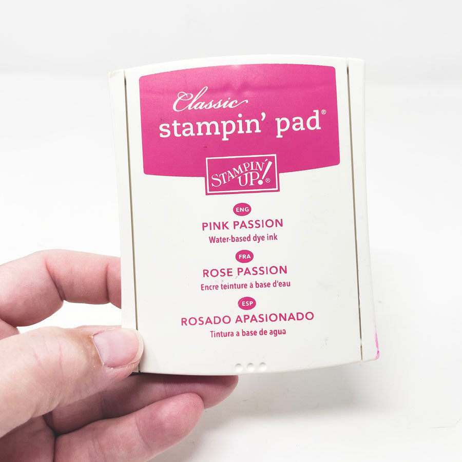 Stampin' Up Stamp Pads (2005-2017) - Red & Pink