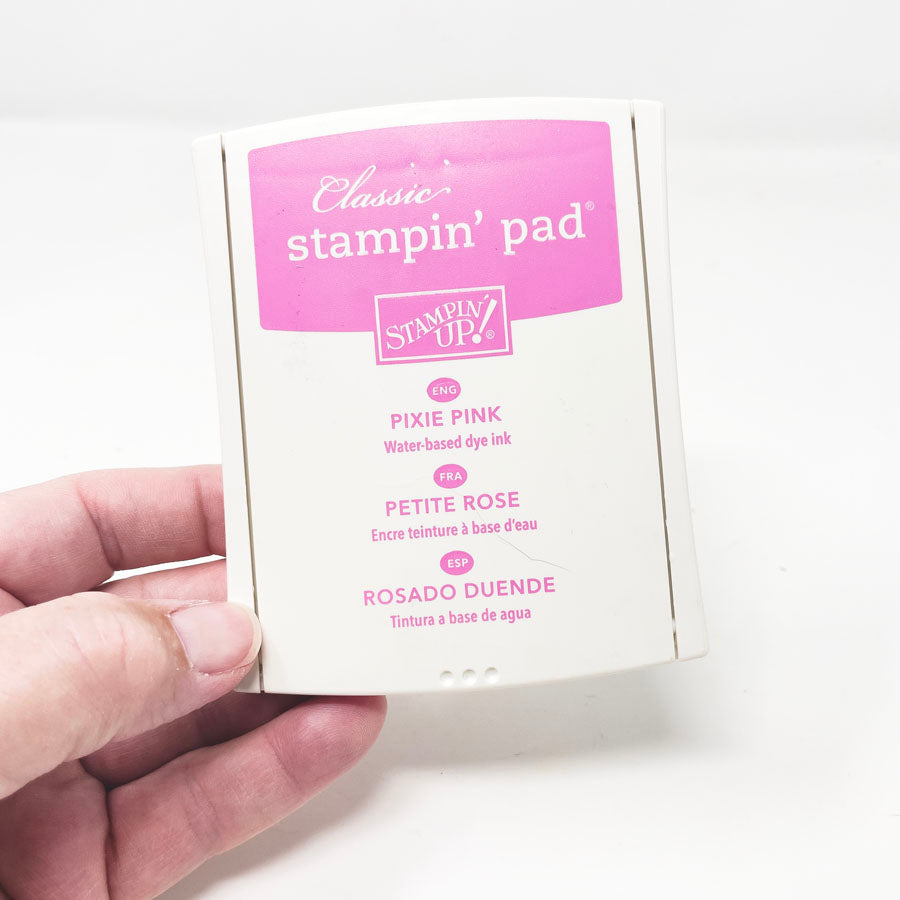 Stampin' Up Stamp Pads (2005-2017) - Red & Pink