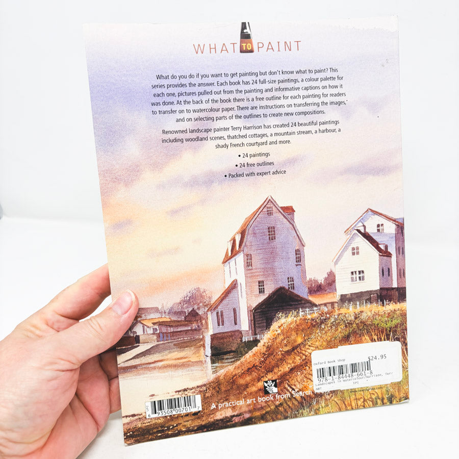Landscapes in Watercolour Book by Terry Harrison