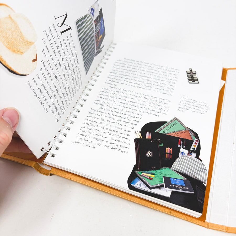 A Traveler's Guide to Painting in Watercolors Book