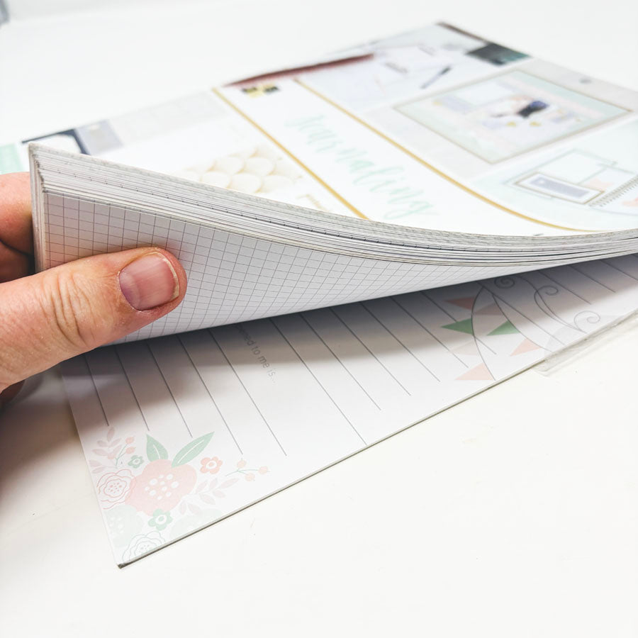 DCWV Journaling Paper Stack - 12"x12"