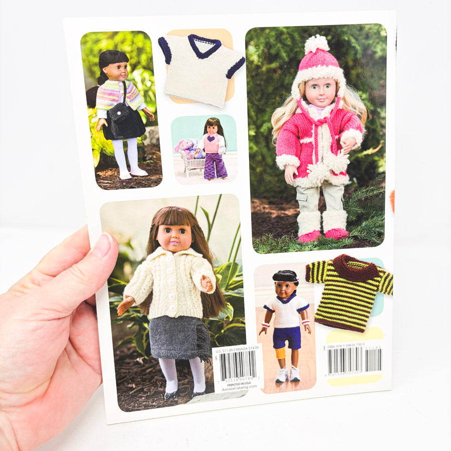 Simply Stylish 18" Dolls Knitting Pattern Book