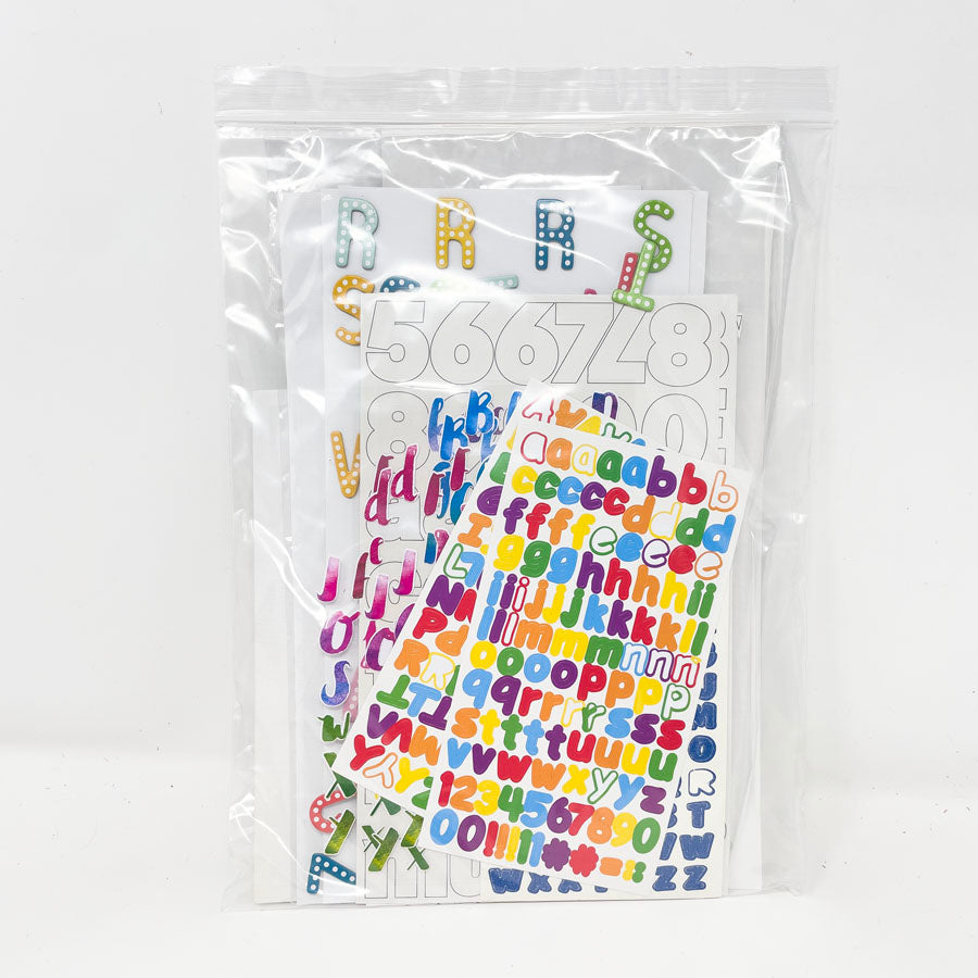 Big Bundle of Alphabet Stickers