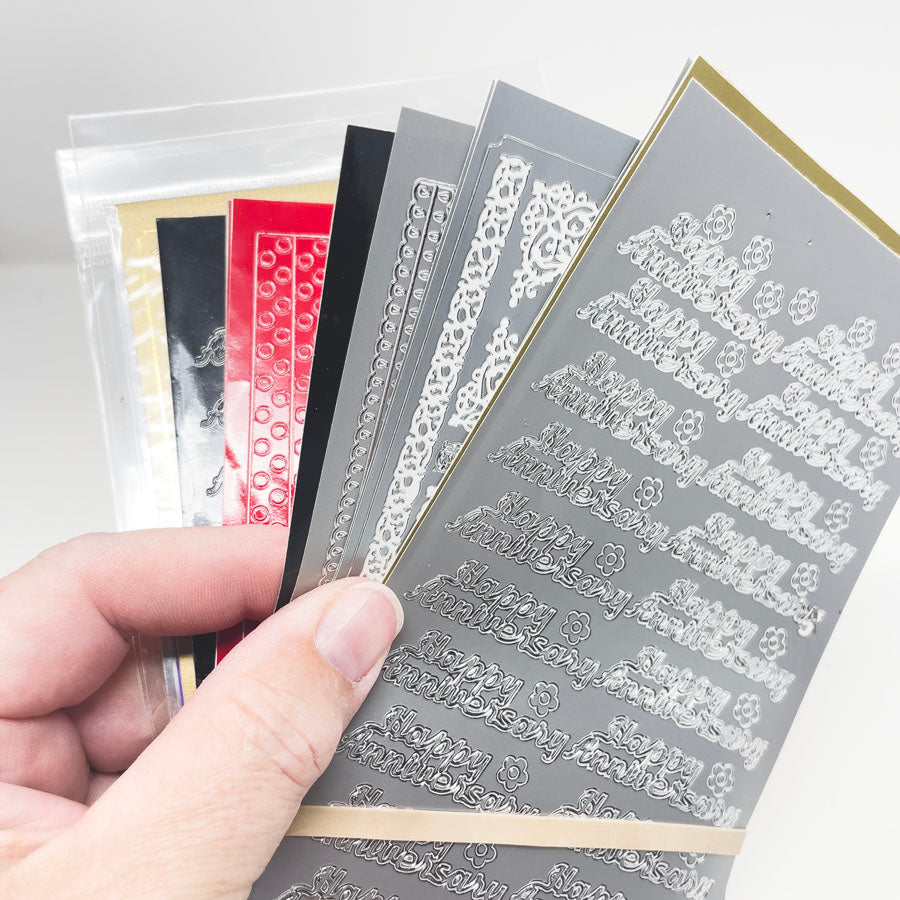 Tall Foil Sticker Bundle