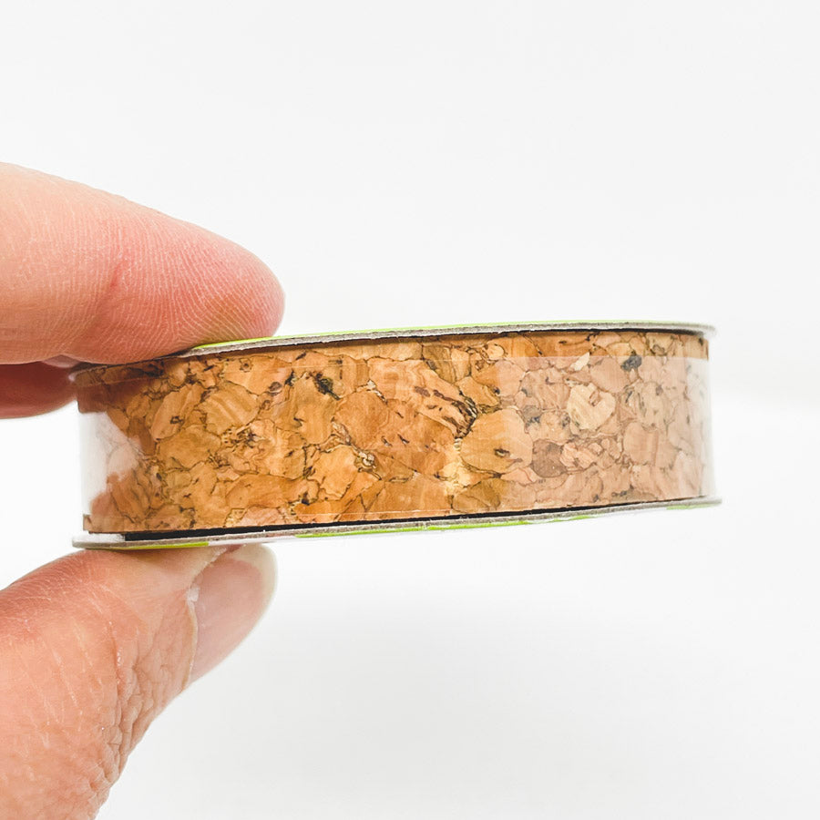 Floral Garden Cork Ribbon Spool (1)