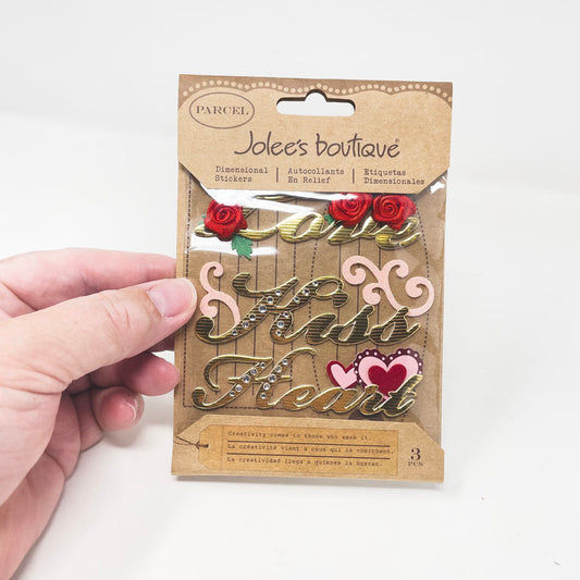 Jolee's Boutique Parcel Kiss Stickers