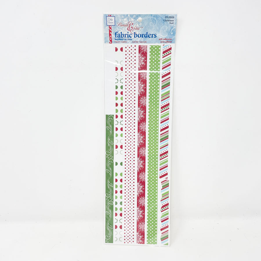 Deja Views Christmas Noel Fabric Borders (partial)