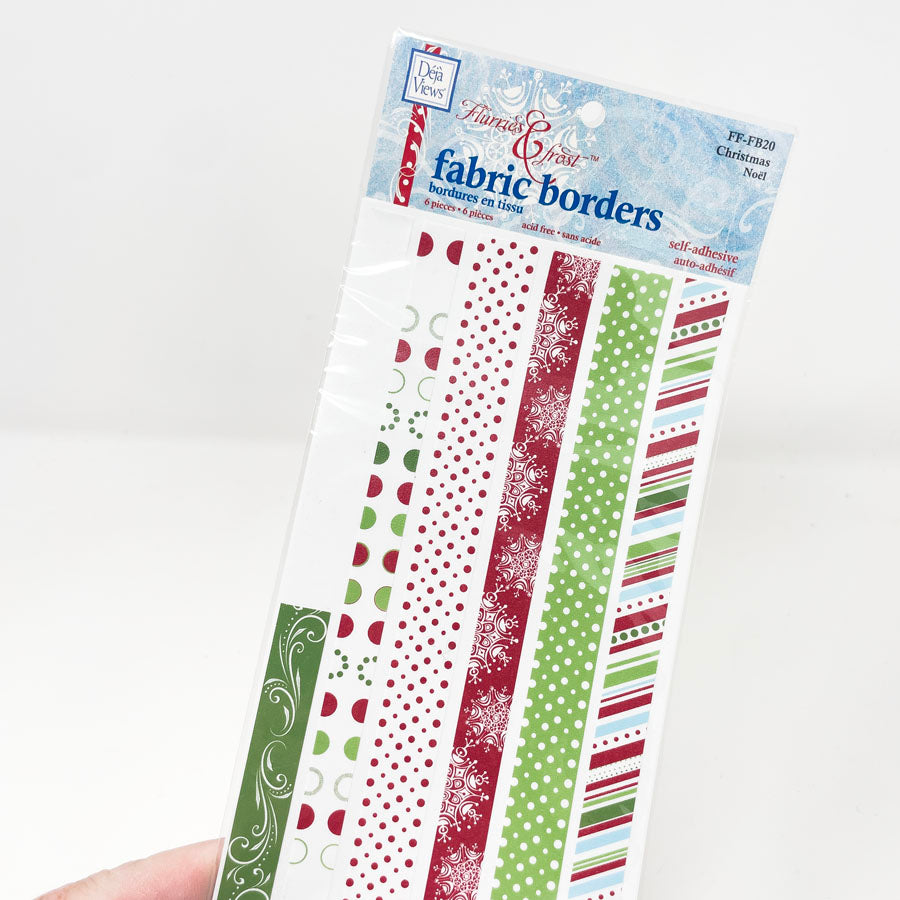 Deja Views Christmas Noel Fabric Borders (partial)
