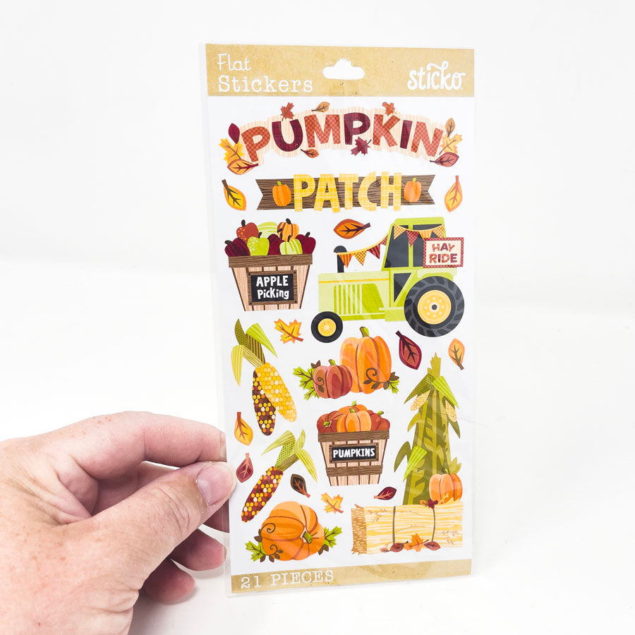 Sticko Pumpkin Patch Flat Stickers