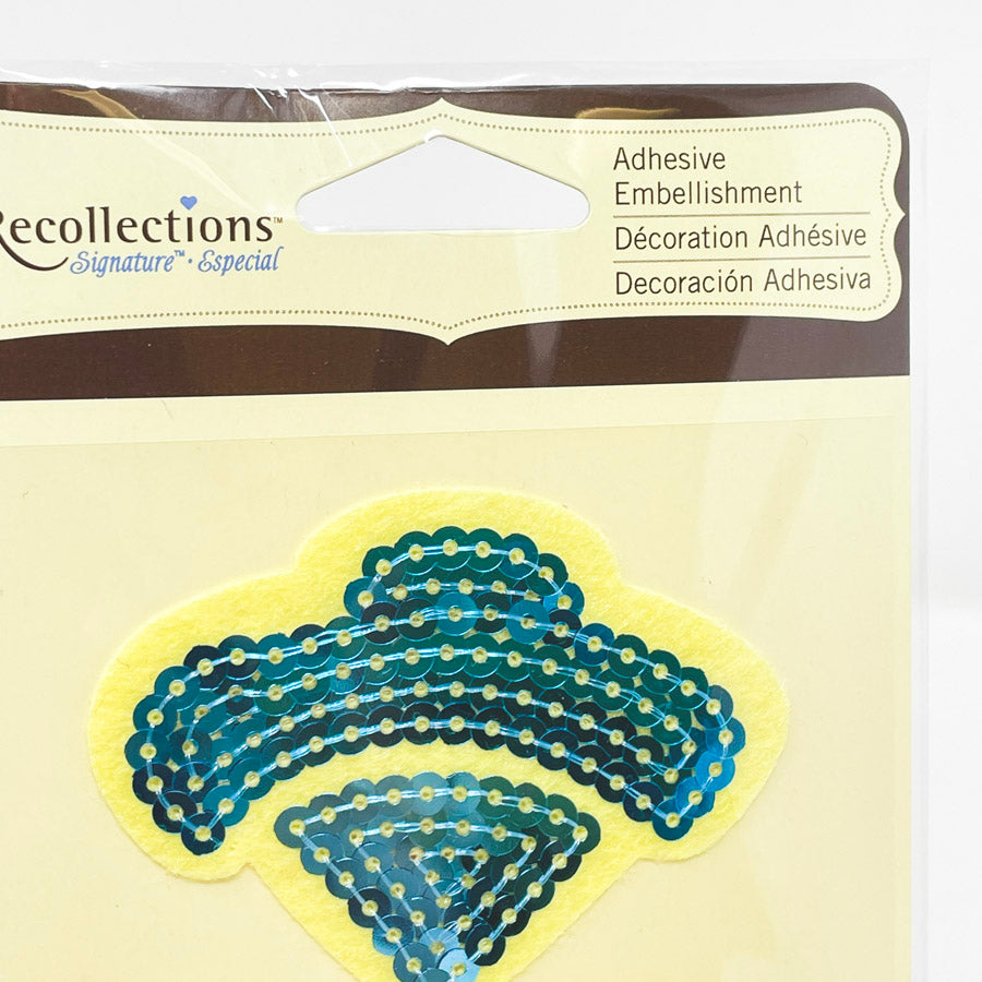 Recollections Flower Sequin Adhesive Embellishment (1)